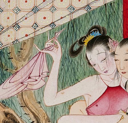 郸城-迫于无奈胡也佛画出《金瓶梅秘戏图》，却因此成名，其绘画价值不可估量